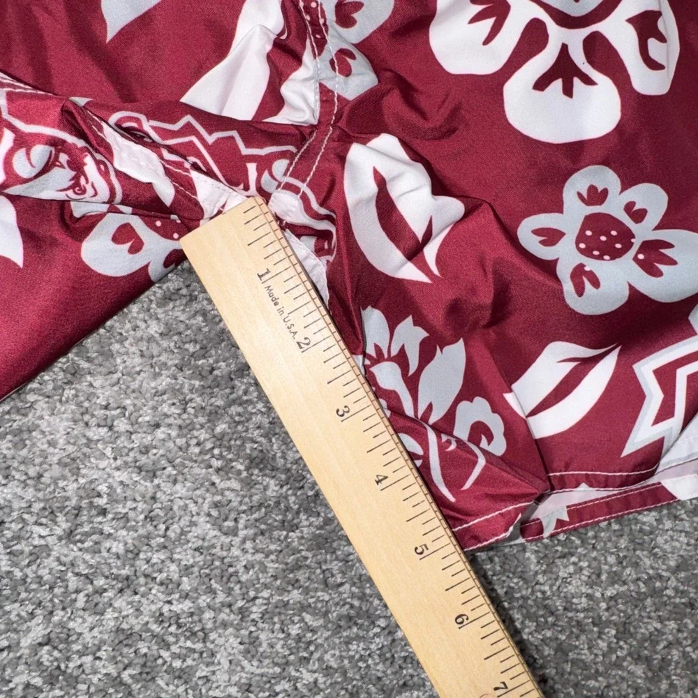 Mississippi State Bulldogs Wes and Willy Floral Volley Mens Maroon XL NEW